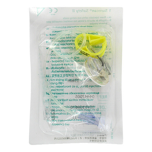 Surecan Safety II needle 20 Gx15 mm - 1