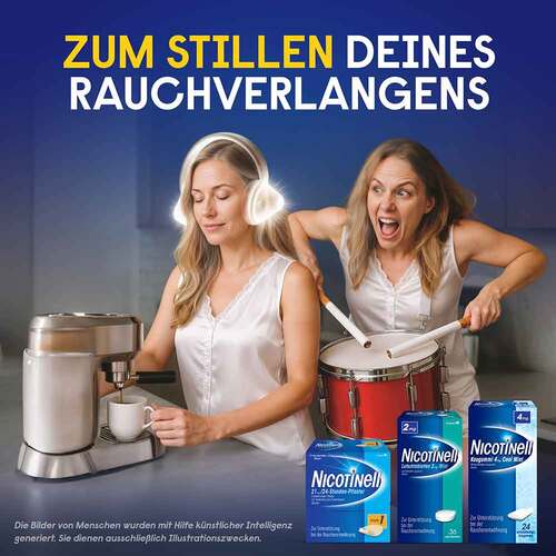 Nicotinell Lutschtabletten 2 mg Mint zuckerfrei - 6