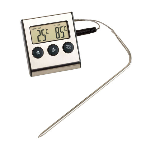 Kochthermometer silber / grau - 1