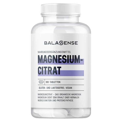 Magnesiumcitrat 200 mg vegan Balasense - 1