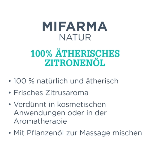 Mifarma Natur 100% &auml;therisches Zitronen&ouml;l - 2