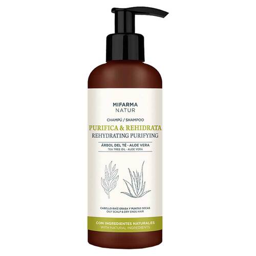 Mifarma Natur reinigendes &amp; rehydrierendes Shampoo - 1