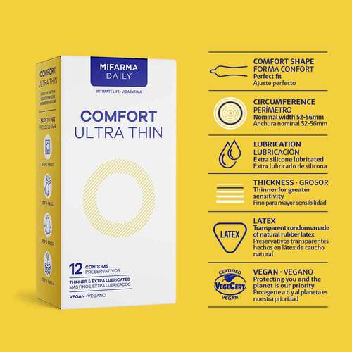 MIFARMA COMFORT ULTRA THIN Kondome extra d&uuml;nn - 3