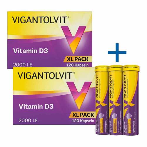 Vigantolvit 2000 I.E. Vitamin D3 Weichkapseln - 1