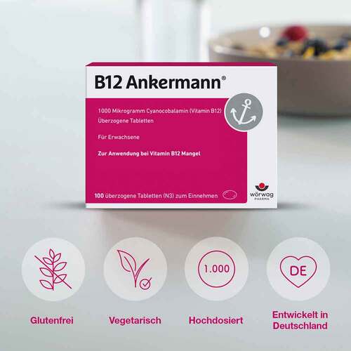 B12 Ankermann 1000 µg Vitamin B12 Tabletten hochdosiert - 3