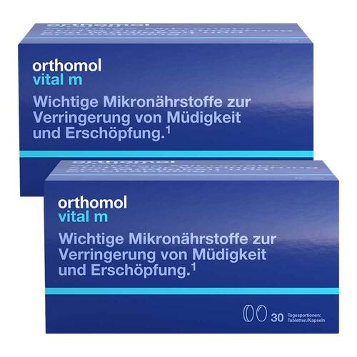Orthomol Vital M 30 Tabletten / Kapseln Kombipackung - 1