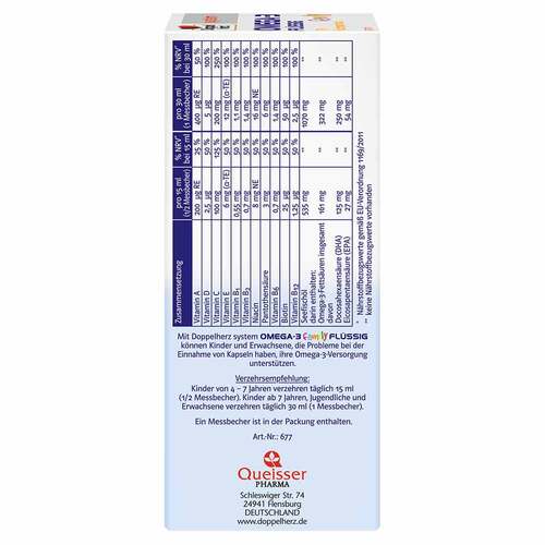 Doppelherz Omega-3 family flüssig system - 3