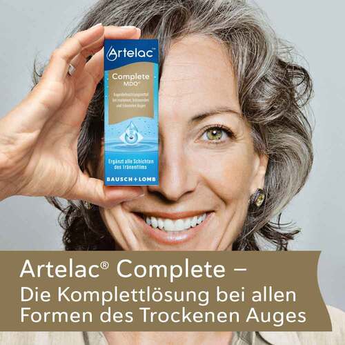 Artelac® Complete MDO® Augentropfen für trockene o. tränende Augen  - 3