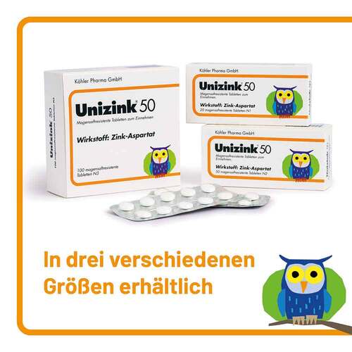 Unizink 50 Tabletten - 5