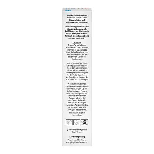 Minoxidil Doppelherzpharma Männer 50 mg / g Schaum - 3