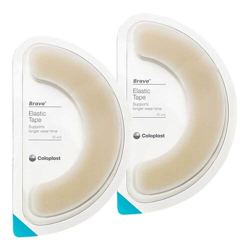 Brava elastischer Fixierstreifen gebogen XL  - 1