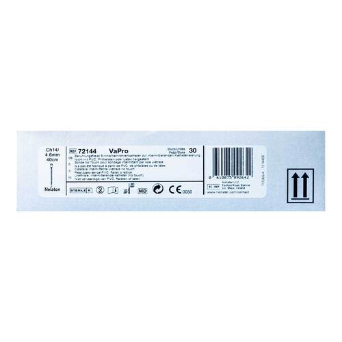 Vapro Einmalkatheter Nelaton Ch 14 40 cm  - 2