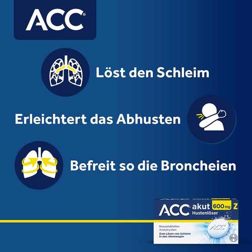 ACC akut 600 mg Z Hustenlöser, Brausetabletten - 4