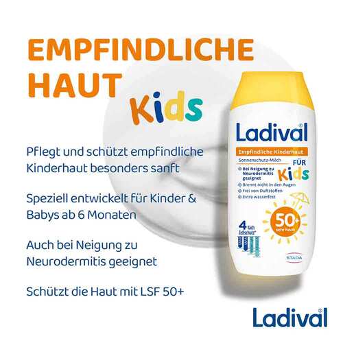 Ladival empfindliche Kinderhaut Milch LSF 50 +  - 4