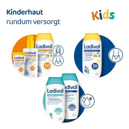 Ladival empfindliche Kinderhaut Milch LSF 50 +  - 8