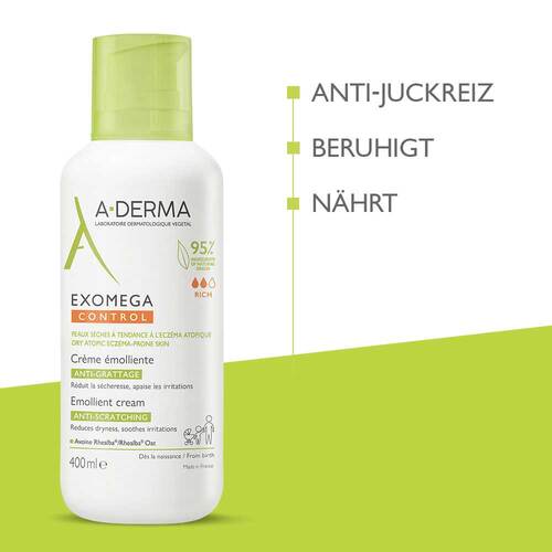 A-Derma Exomega Control Creme r&uuml;ckfettend - 3