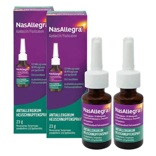 Nasallegra 137 µg / 50 µg pro Spr&uuml;hsto&szlig; Nasenspray - 1