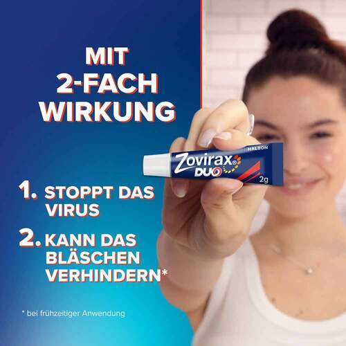 ZOVIRAX Duo 50 mg/g / 10 mg/g Creme - 3