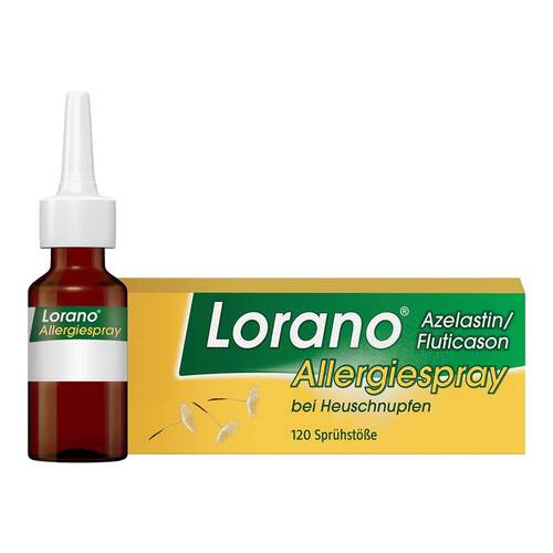 Lorano Azelastin / Fluticason Allergiespray bei Heuschnupfen - 2