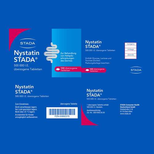 Nystatin STADA 500.000 I.E. Tabletten - 4