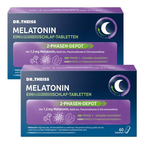 Dr. Theiss Melatonin Ein- &amp; Durchschlaf-Tabletten - 1