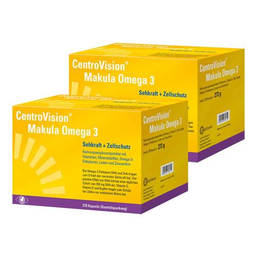 Centrovision Makula Omega-3 Kapseln - 1