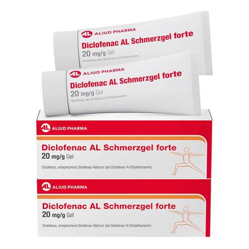 Diclofenac AL Schmerzgel forte 20 mg/g Gel - 1