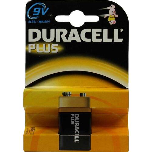 Batterien E Block 6 LR 61 9V MN1064 Duracell Pl. - 1