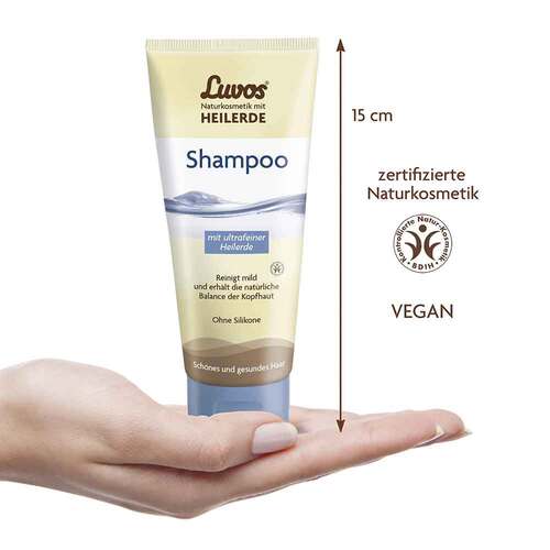 Luvos Naturkosmetik mit Heilerde Haarshampoo - 3