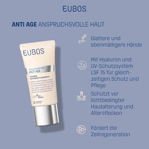 Eubos Anti-Age Hyaluron Anti-Pigment Handcreme LSF 15 - 6