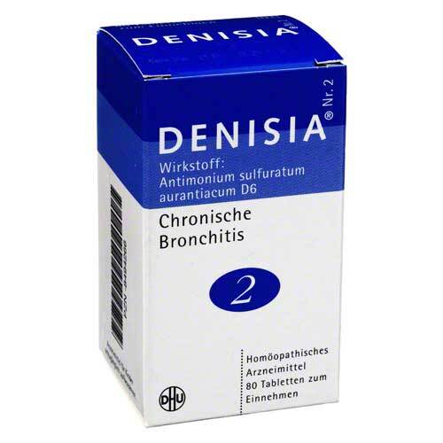 DHU Denisia 2 chronische Bronchitis Tabletten - 1