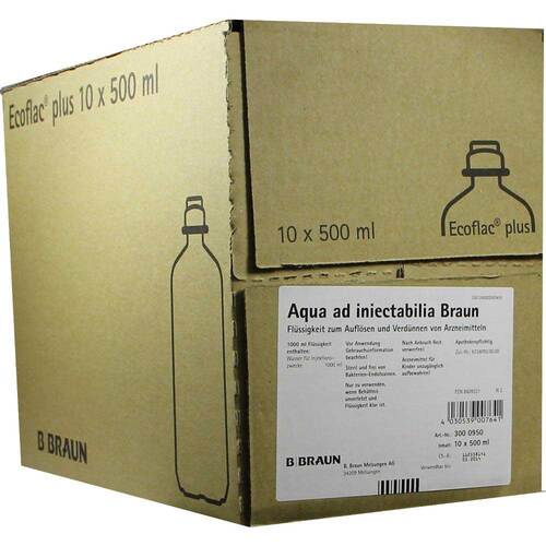 Aqua AD Injectabilia Ecoflac Plus Infusionsl&ouml;sung - 1