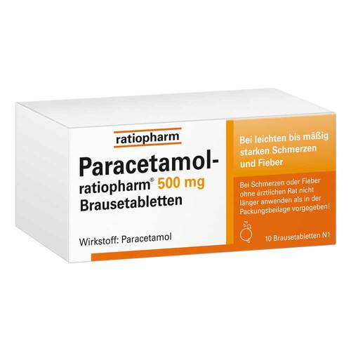 Paracetamol ratiopharm 500 mg Brausetabletten - 1