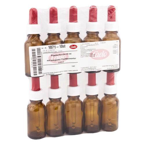 Pipettenflasche 20 ml mit kompl.Pipettenmontur - 1