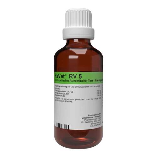 ReVet® RV 5 Globuli f&uuml;r Tiere - 1