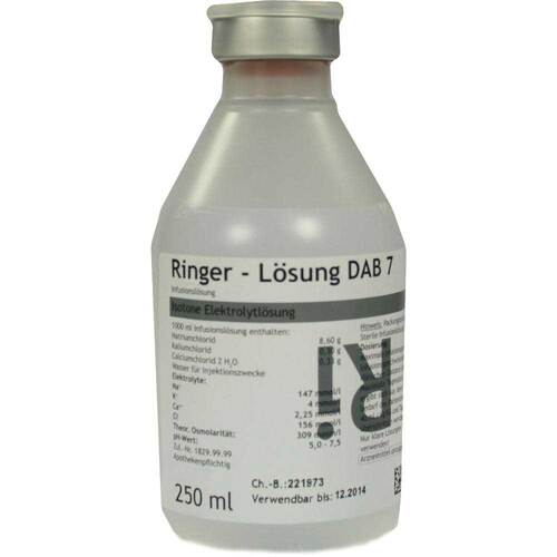 Ringer L&ouml;sung DAB 7 Plastik - 1