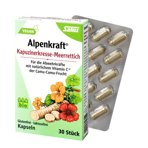 Kapuzinerkresse-Meerrettich Kapseln Alpenkraft - 1