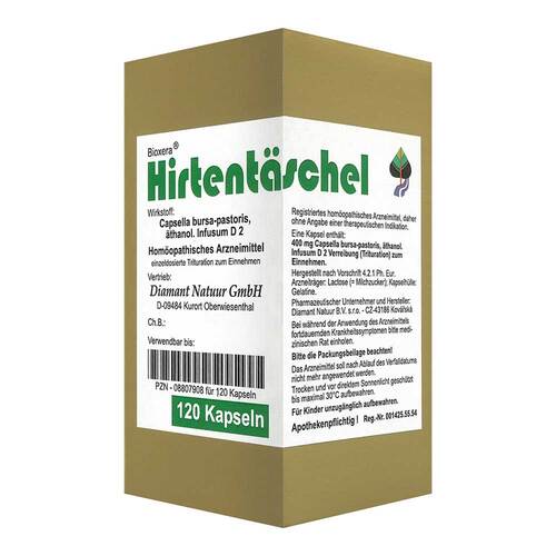 Hirtent&auml;schel Bioxera Kapseln - 1