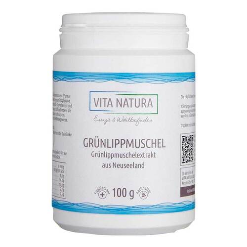 Gr&uuml;nlipp Muschel Pulver 100g - 1