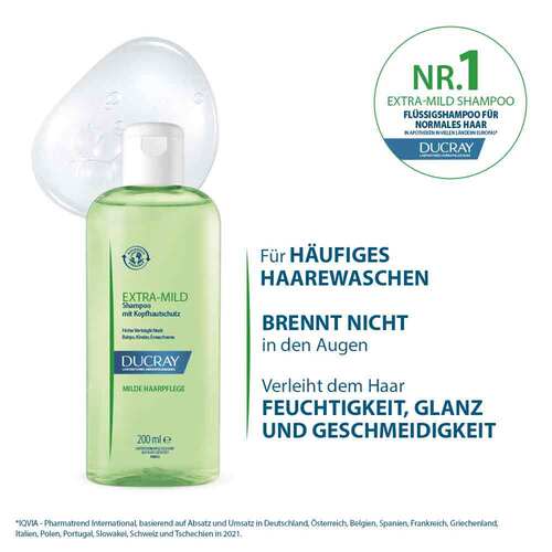 Ducray Extra Mild Shampoo biologisch abbaubar - 2