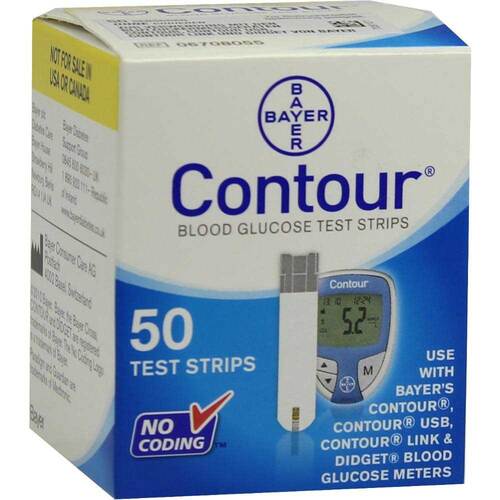 Contour Sensoren Teststreifen - 1