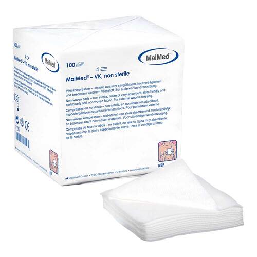 Vlieskompressen 10x20 cm unsteril - 1