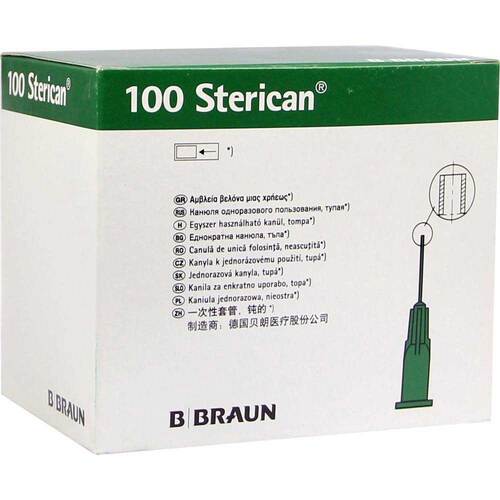 Sterican Kan&uuml;len 21Gx7 / 8 0,8x22 mm stumpf - 1