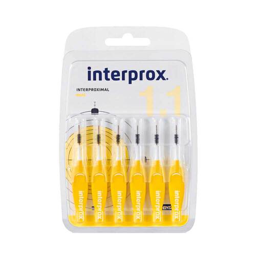 Interprox reg mini gelb Interdentalb&uuml;rste Blister - 1