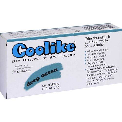 Coolike Erfrischungst&uuml;cher deep ocean - 1