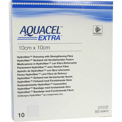 Aquacel Extra 10x10 cm Kompressen - 1