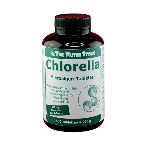 Chlorella Mikroalgen 400 mg Tabletten - 1