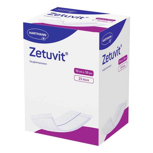 Zetuvit Saugkompresse steril 10x10 cm - 1