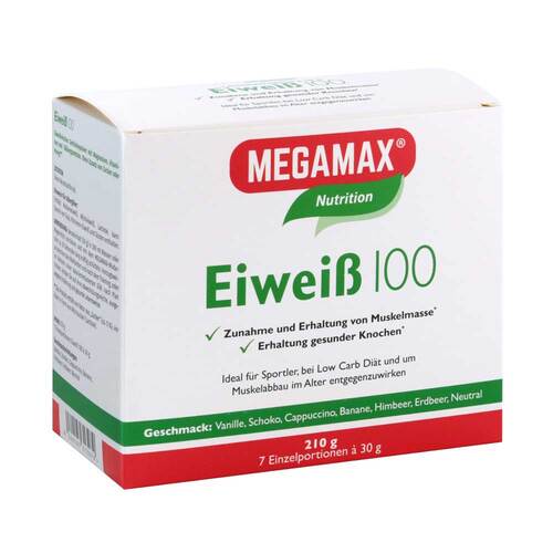 Eiweiss 100 Mix Kombi Megamax Pulver - 1