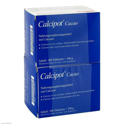 Calcipot Cacao Kautabletten - 1